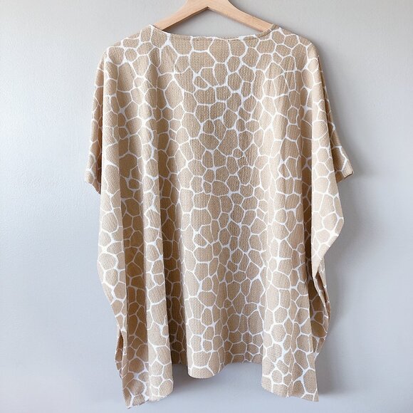 Michael Kors top cape L/XL Nwt - Picture 3 of 12